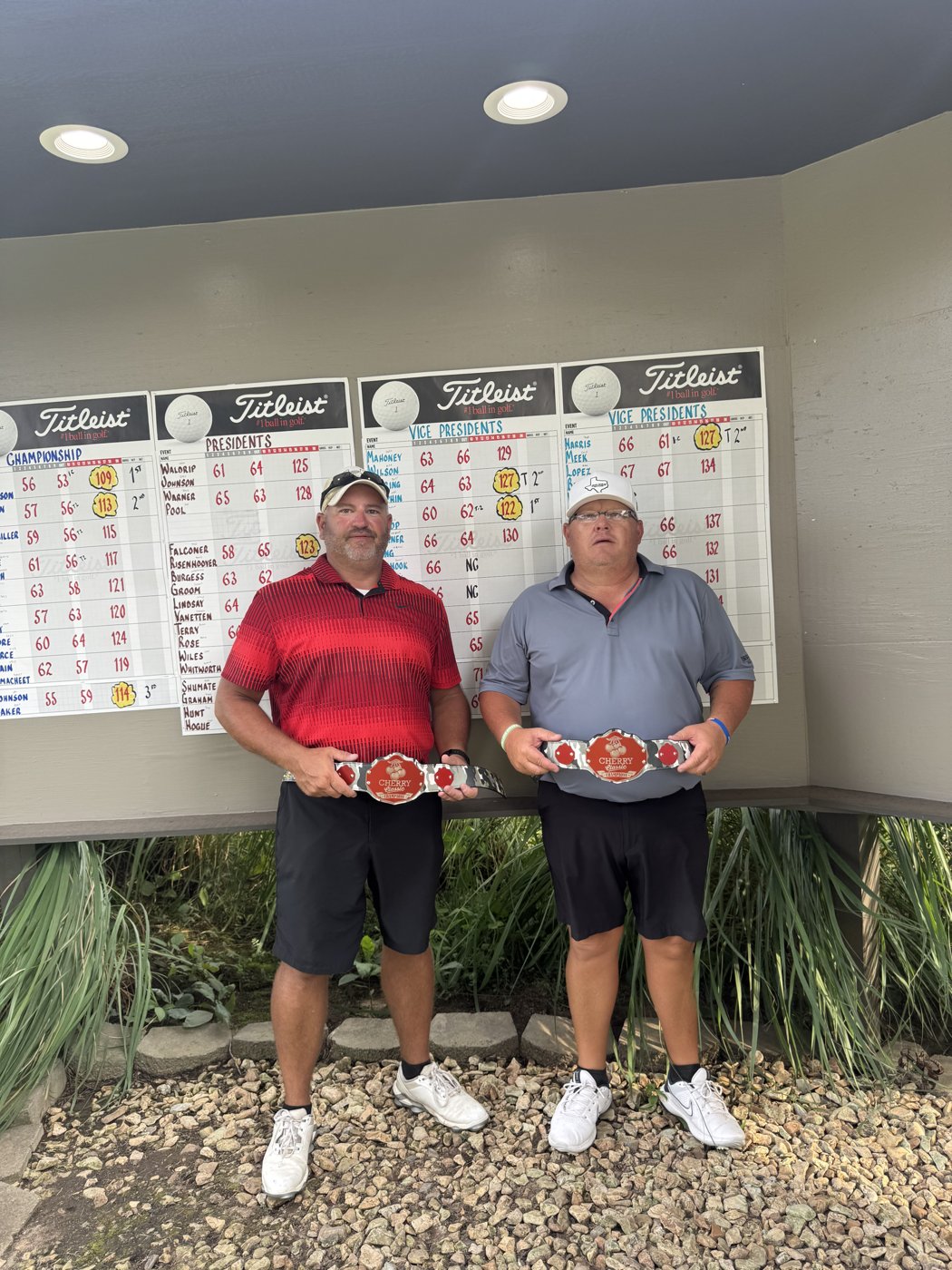 Vice Presidents flight winner